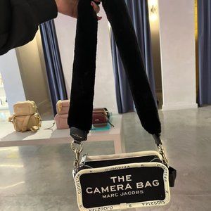Marc Jacobs The Jacquard Camera Bag Black